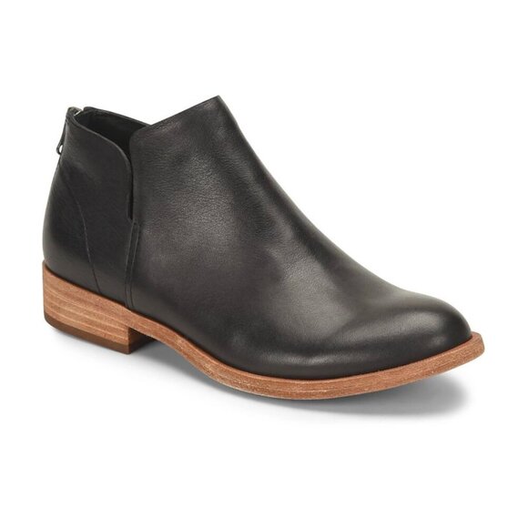 Kork-Ease Renny Black Leather Bootie, size 7 - Picture 1 of 11